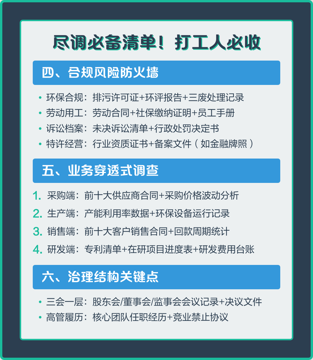 尽调清单模板定制(尽调项目是什么意思)通化市